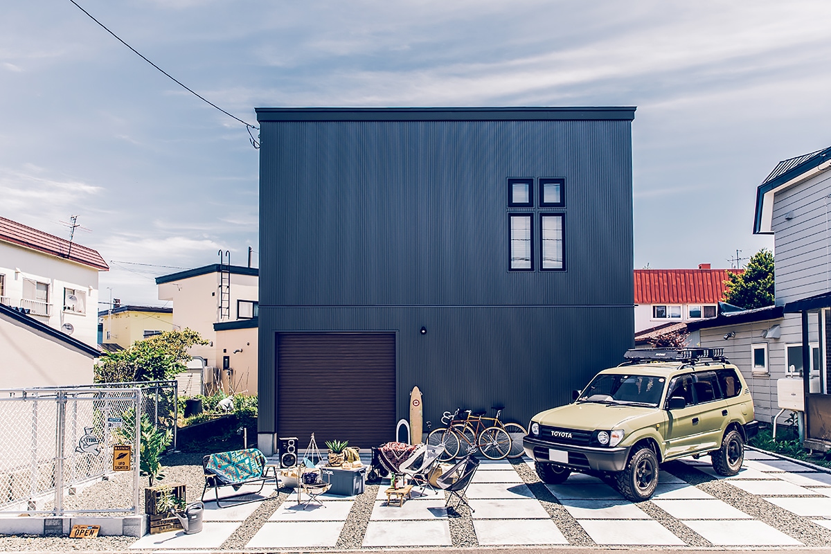 アメカジスタイル住宅